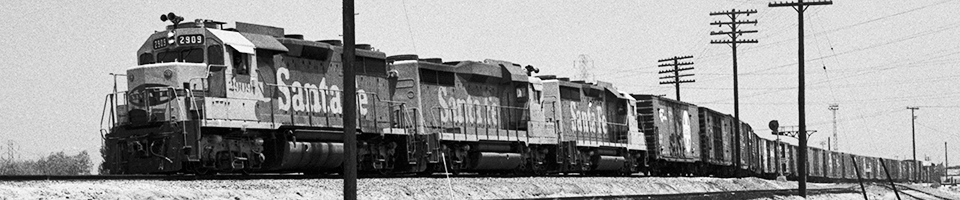 Santa Fe northbound freight