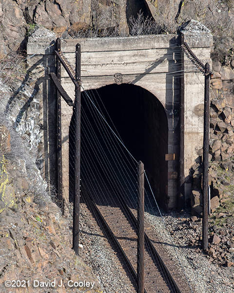 Tunnel No. 9, looking east